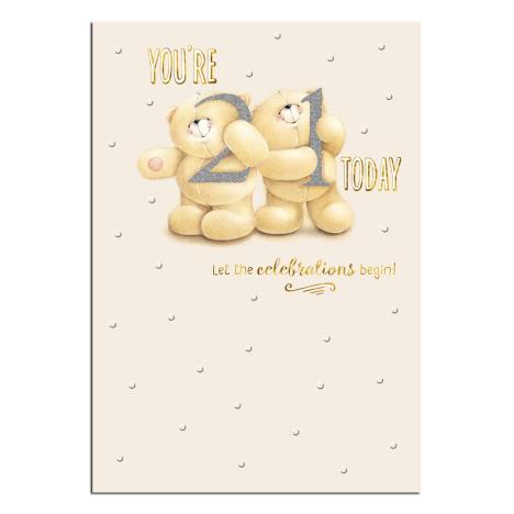 You're 21 Today Forever Friends Birthday Card